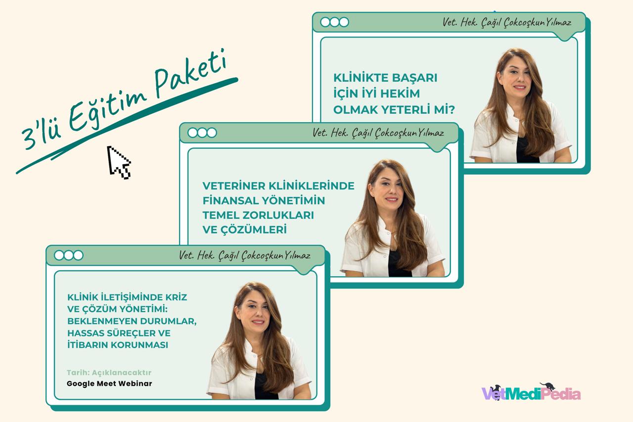 Klinik Yönetimi & İletişim 3’lü Eğitim Paketi